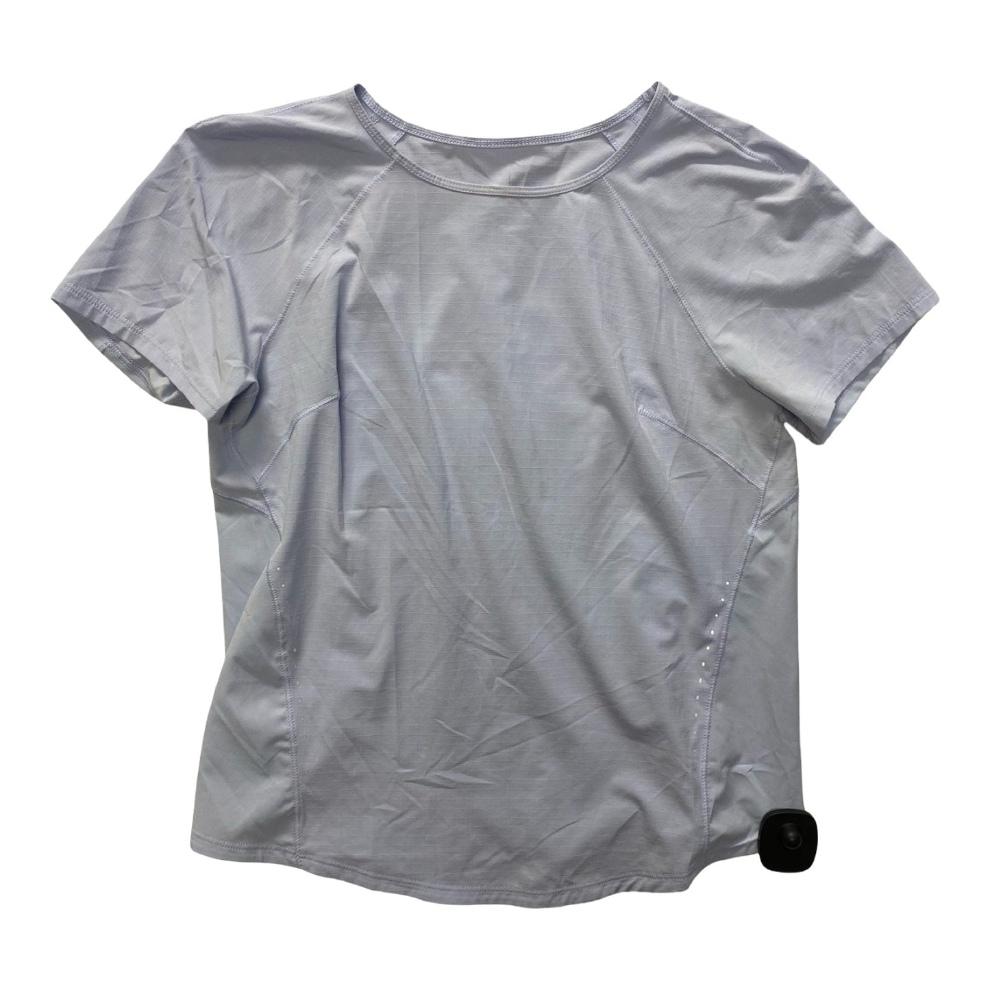Athletic Top Ss By Lululemon In Purple, Size:S