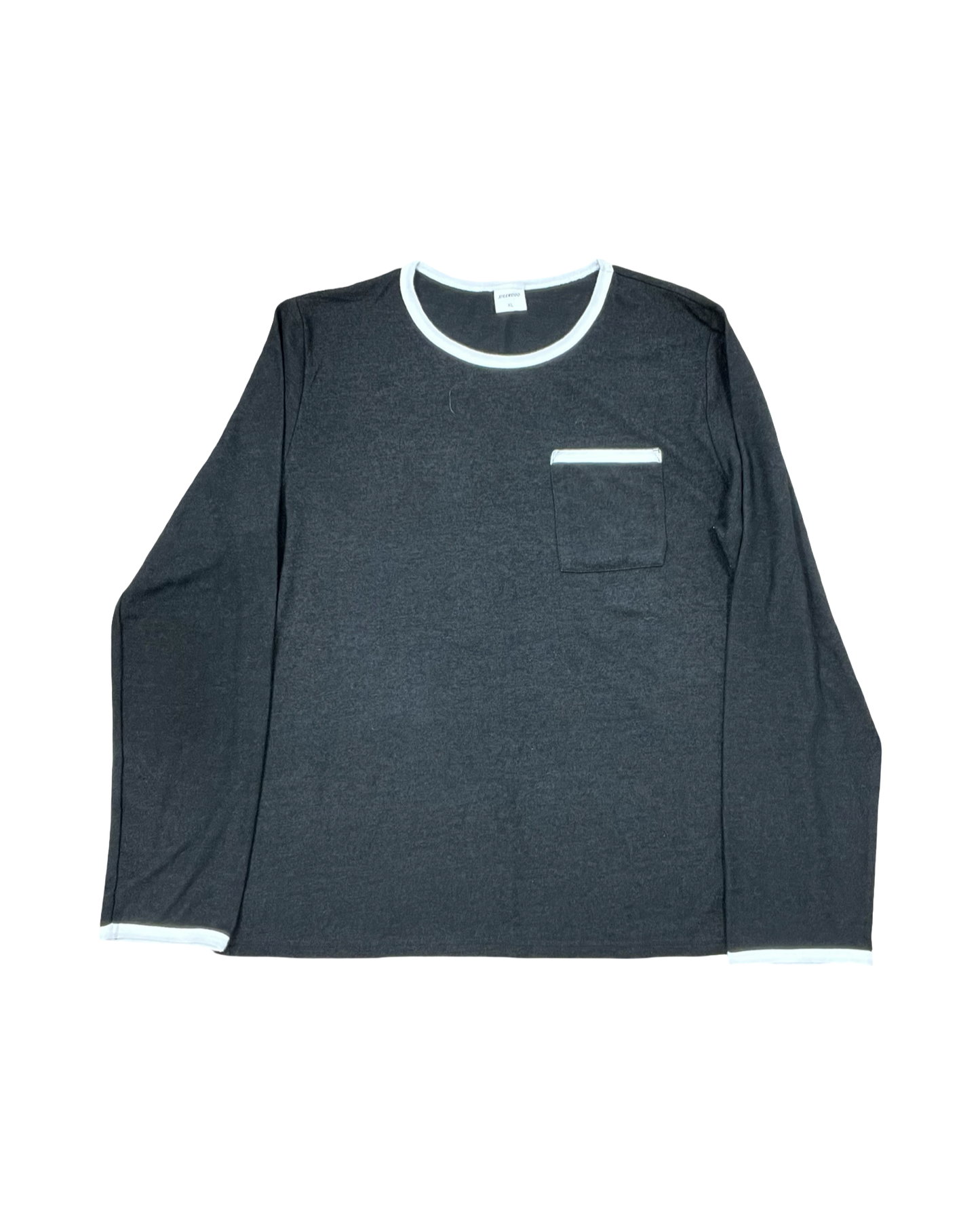 Top Ls By Xieerduo In Black, Size:Xl