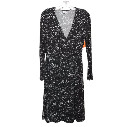 Dress Work By Old Navy In Black & White, Size:M