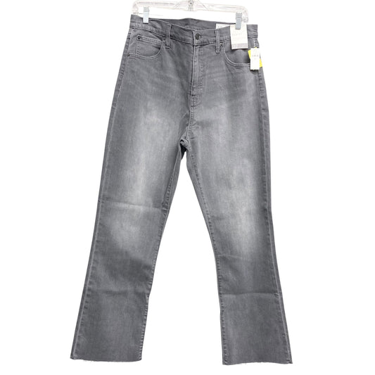 Jeans Flared By Gap In Grey, Size:14L