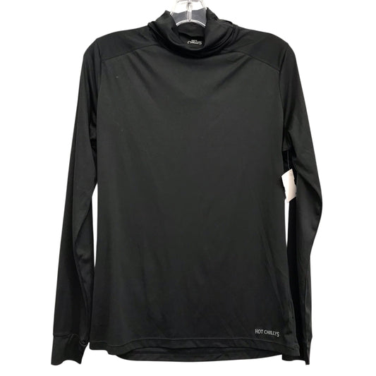 Athletic Top Ls Collar By Hot Chilly In Black, Size:L