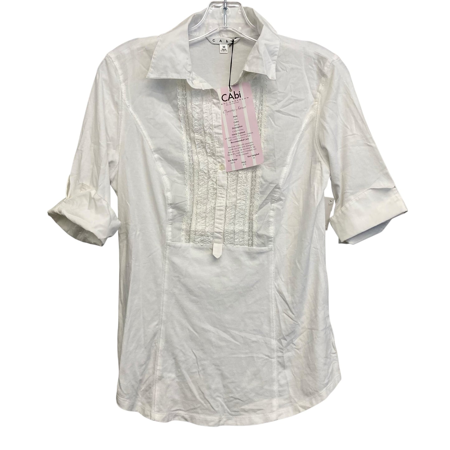 Top Ss By Cabi In White, Size:M
