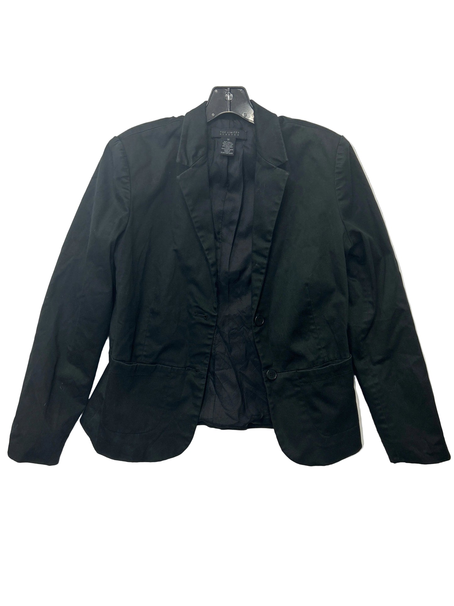 Blazer By Clothes Mentor In Black, Size:M