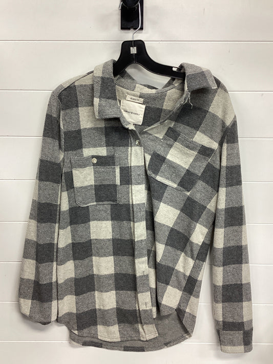 Jacket Fleece By Thread And Supply In Grey, Size:M