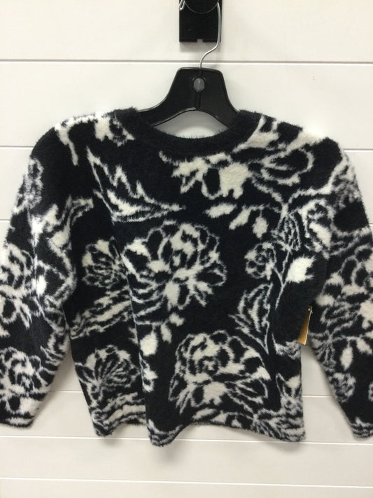 Sweater By Rachel Zoe In Black & White, Size:Xs