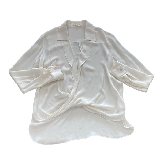Top Ls Designer By L Agence In Cream, Size:M