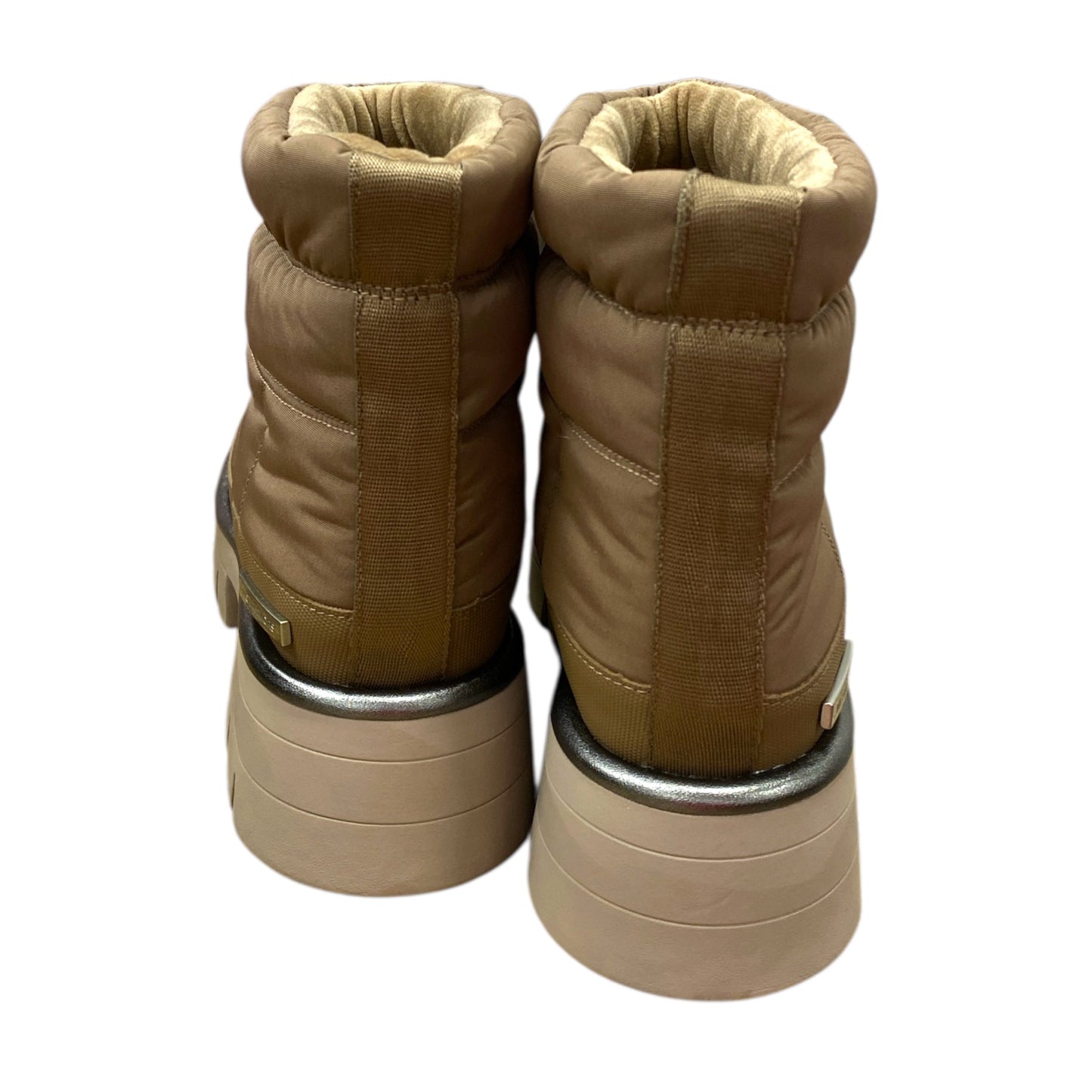 Boots Designer By Michael Kors In Taupe, Size:10