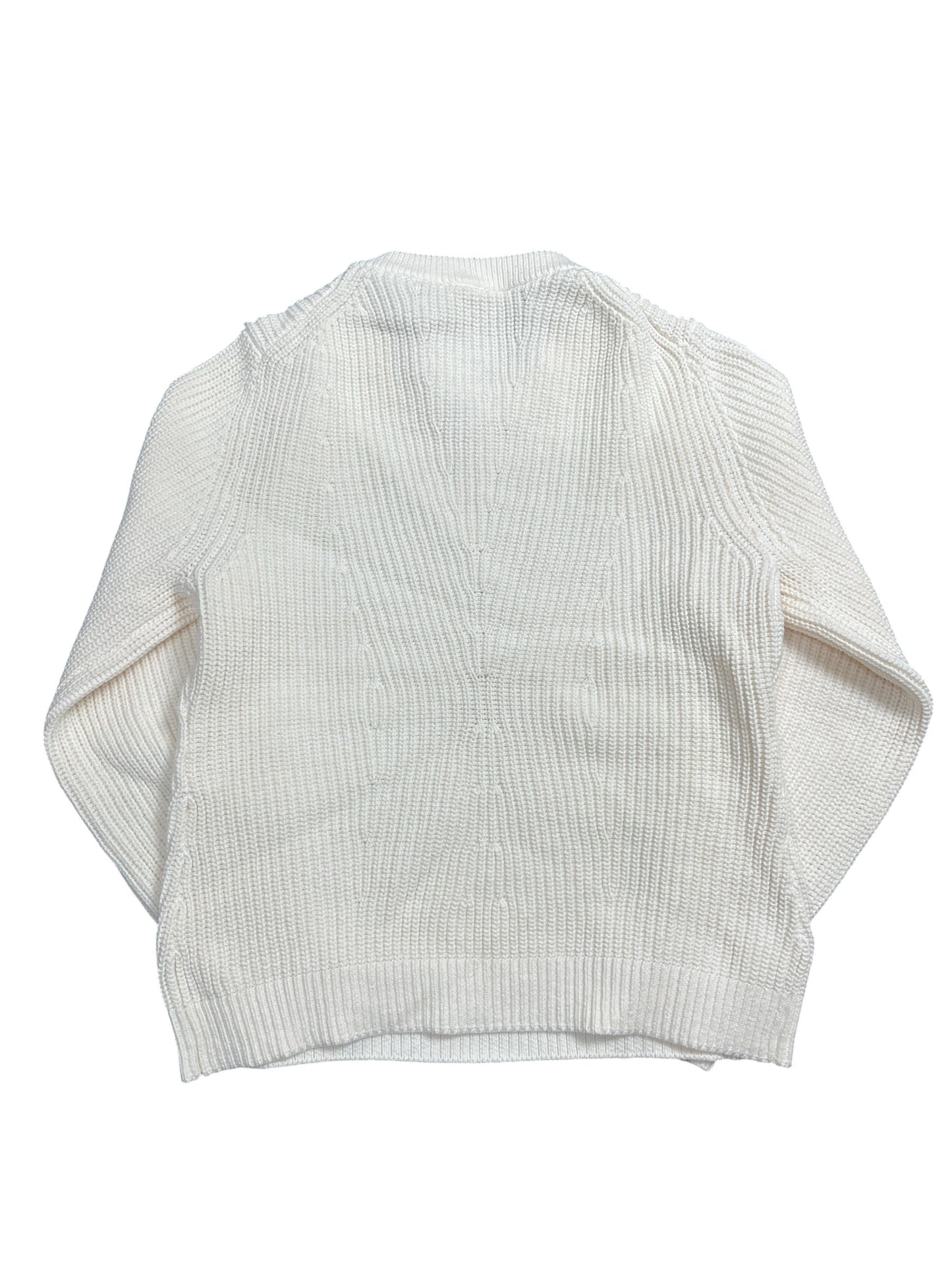 Sweater By Loft In Cream, Size:L