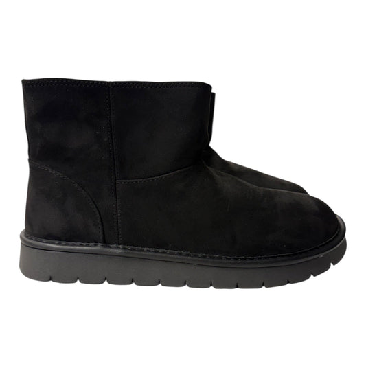 Boots Ankle Flats By Universal Thread In Black, Size:10