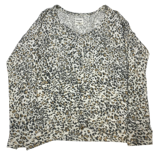 Top Ls By Michael Stars In Animal Print, Size:M
