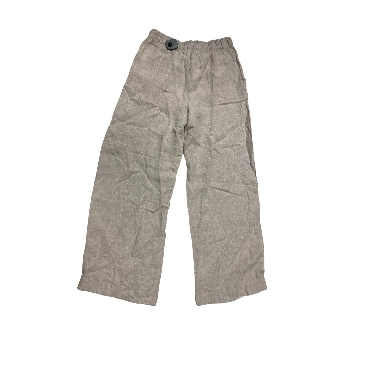Pants Linen By Tahari In Tan, Size:S