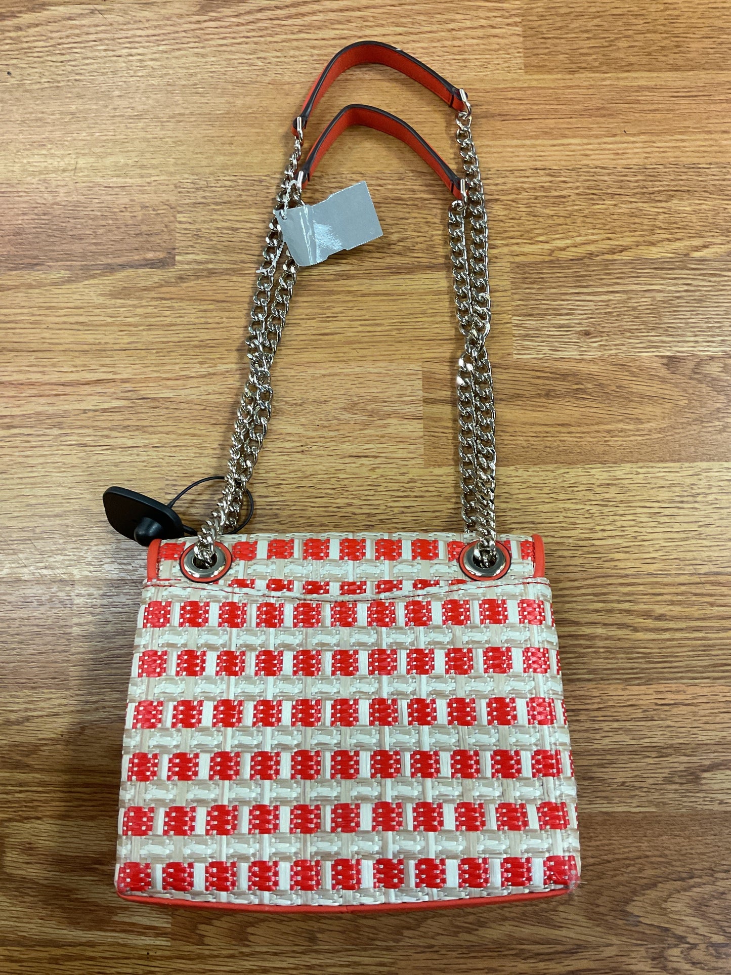 Crossbody Designer By Kate Spade In Orange & Tan, Size:Small