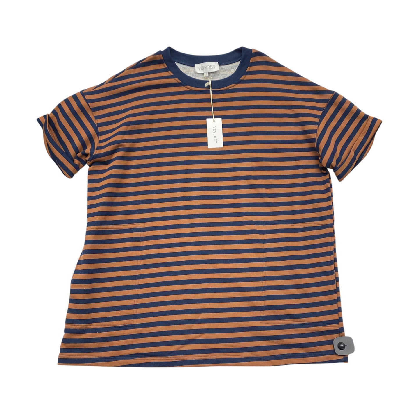 Dress Casual Short By Veveret In Striped Pattern, Size:S