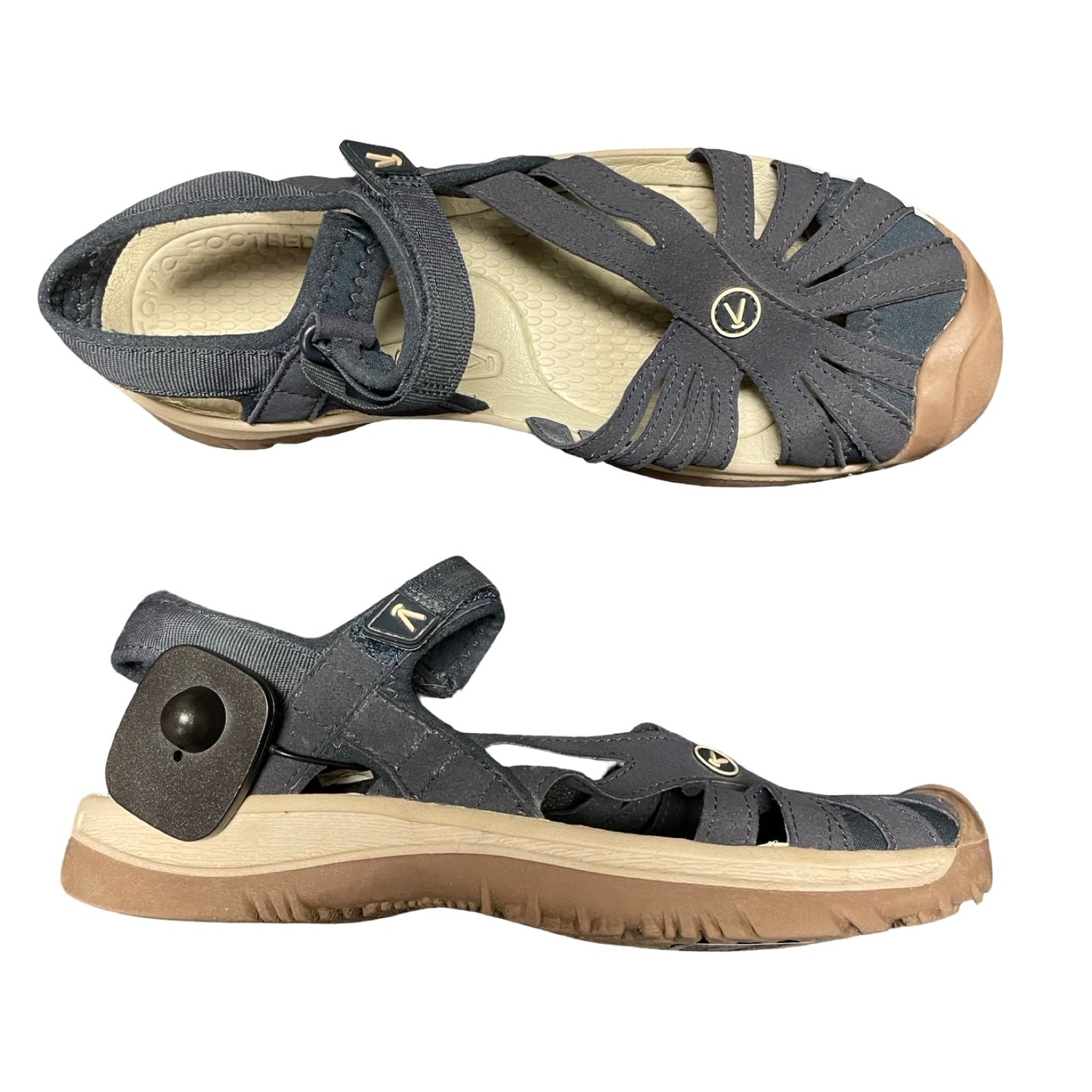 Shoes Flats By Keen In Navy, Size:9