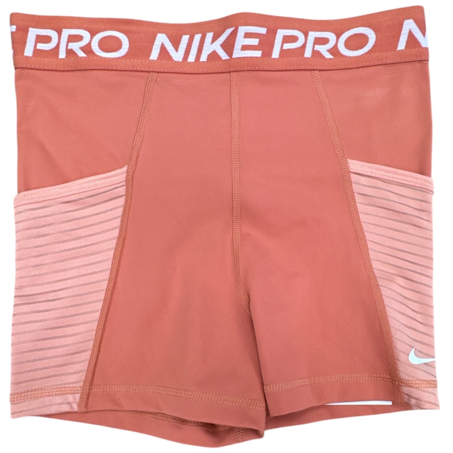 Athletic Shorts By Nike In Orange, Size:S