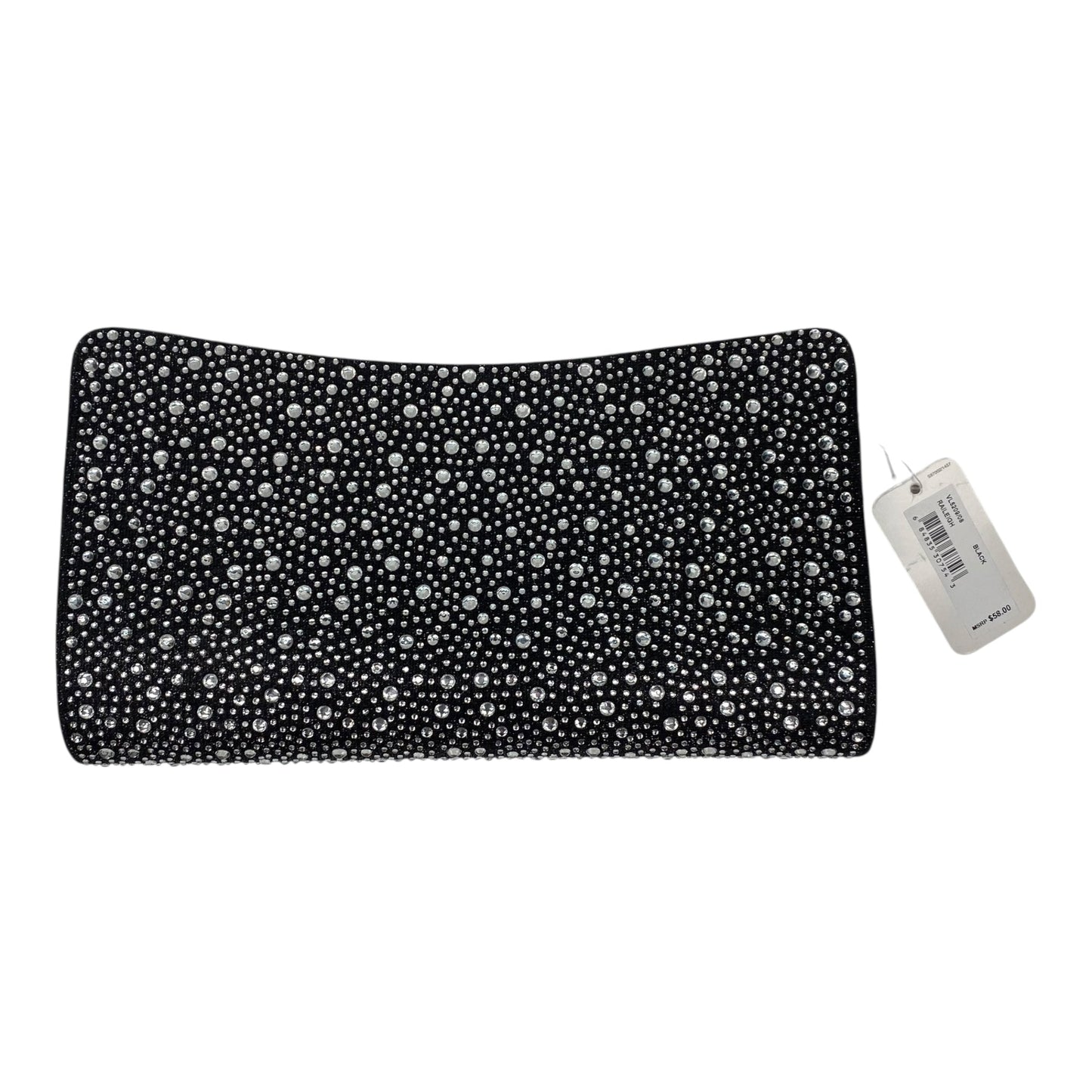 Clutch By Blush In Black & Silver, Size:Small