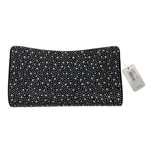 Clutch By Blush In Black & Silver, Size:Small