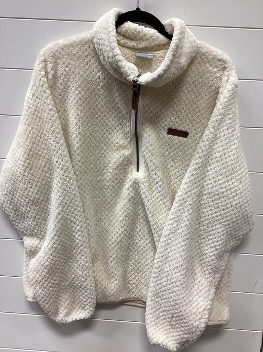 Jacket Fleece By Columbia In Cream, Size:Xxl