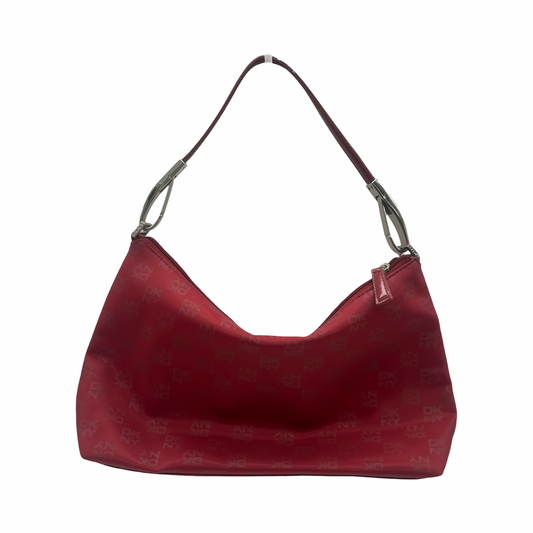Handbag By Dkny In Red, Size:Small