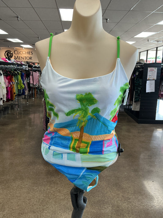 Swimsuit By Cotton On In Tropical Print, Size:M