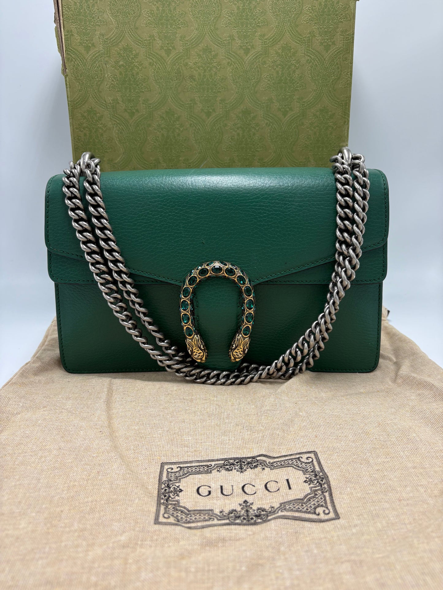 Gucci Dionysus Medium Leather Luxury Handbag
