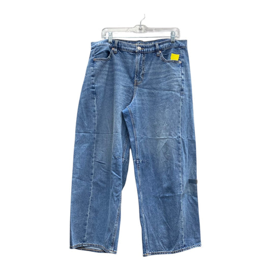 Jeans Wide Leg By American Eagle In Blue, Size:10