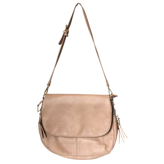Handbag By Miztique In Tan, Size:Medium