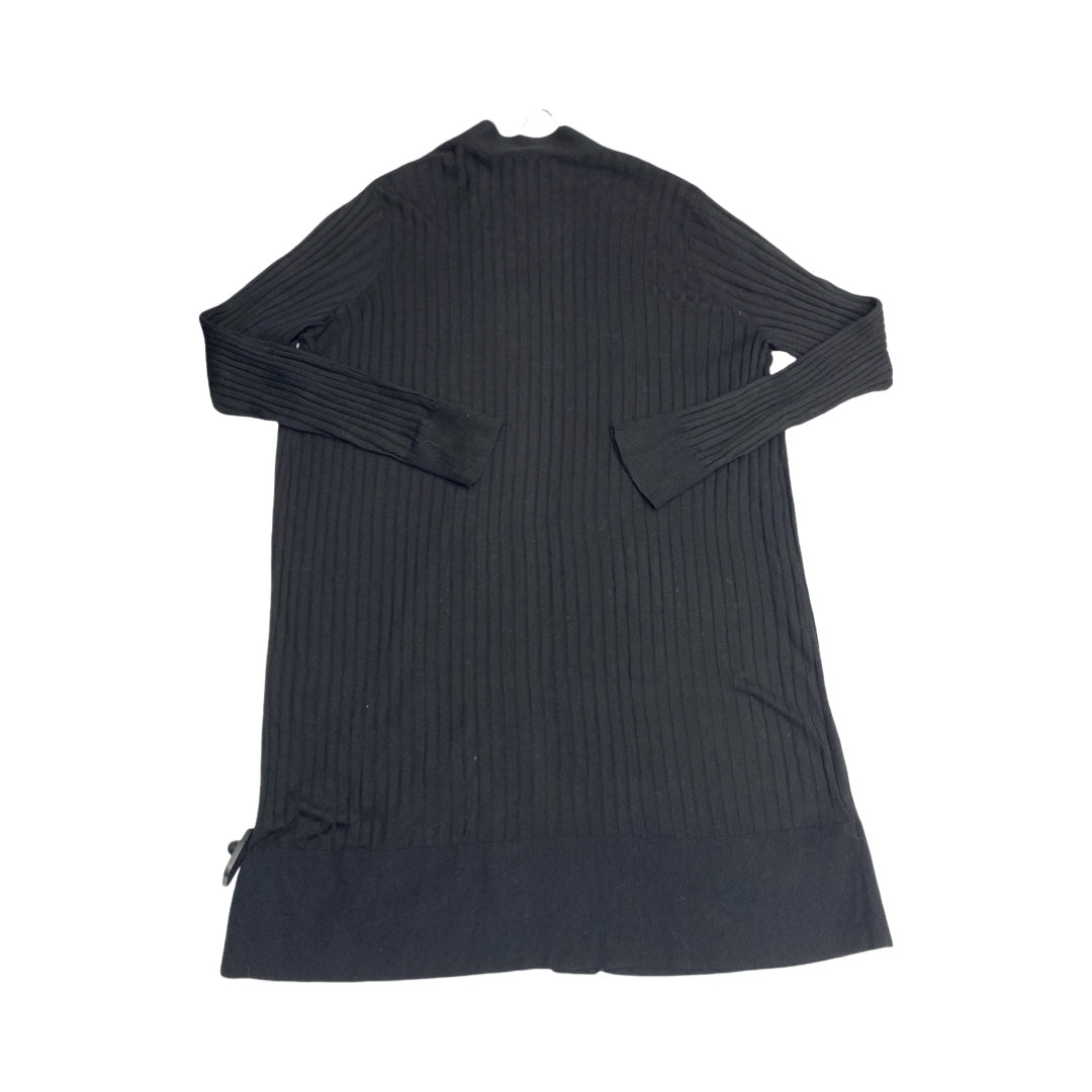 Sweater Cardigan By Loft In Black, Size:L