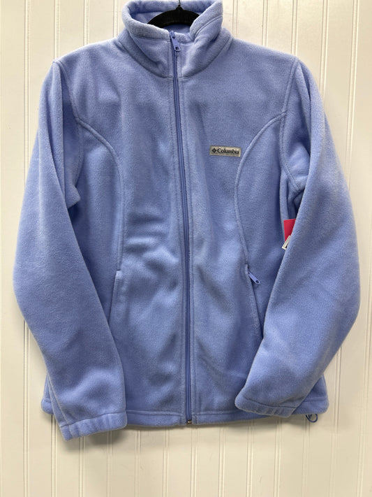 Jacket Fleece By Columbia In Purple, Size:M