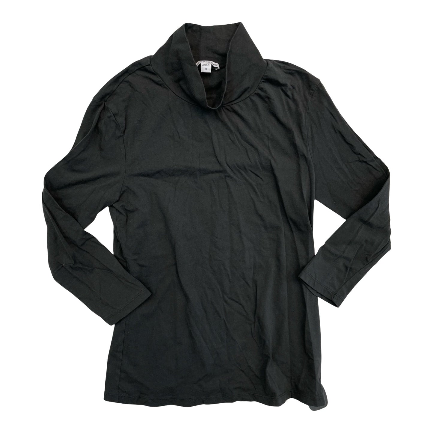 Top Ls Basic By James Perse In Grey, Size:L