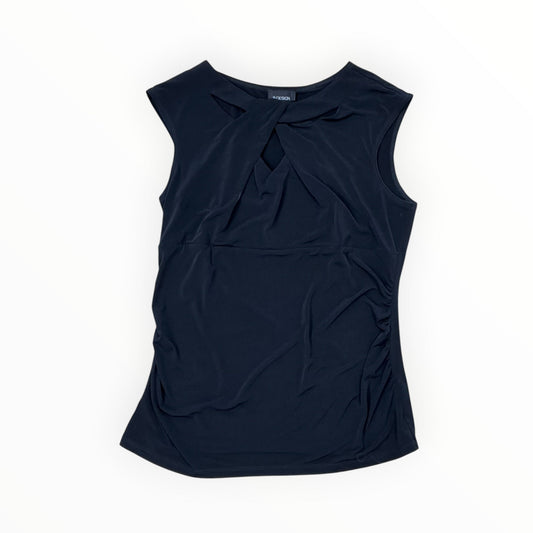 Top Sleeveless By Clothes Mentor In Black, Size:Xl