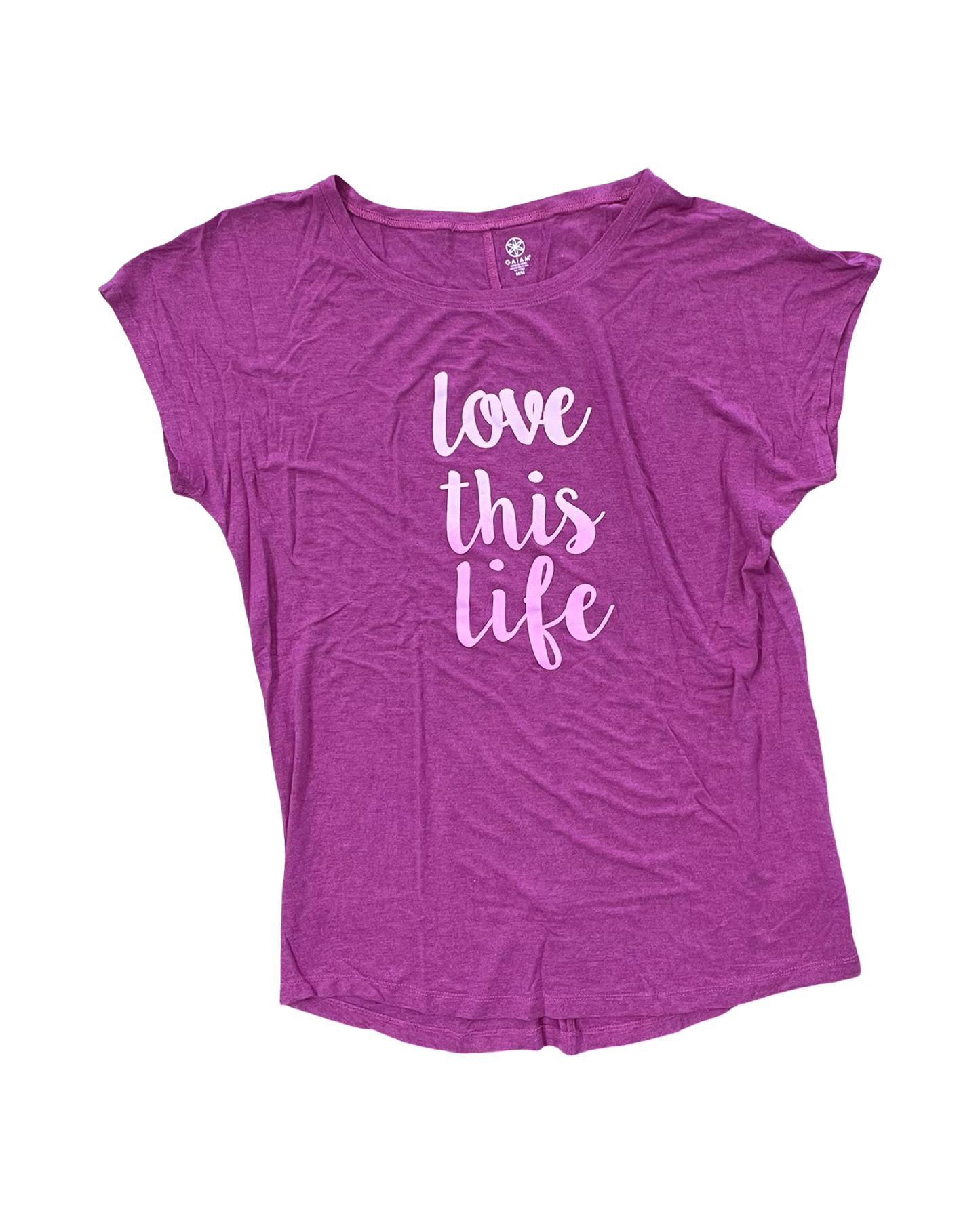 Top Ss By Gaiam In Pink, Size:M