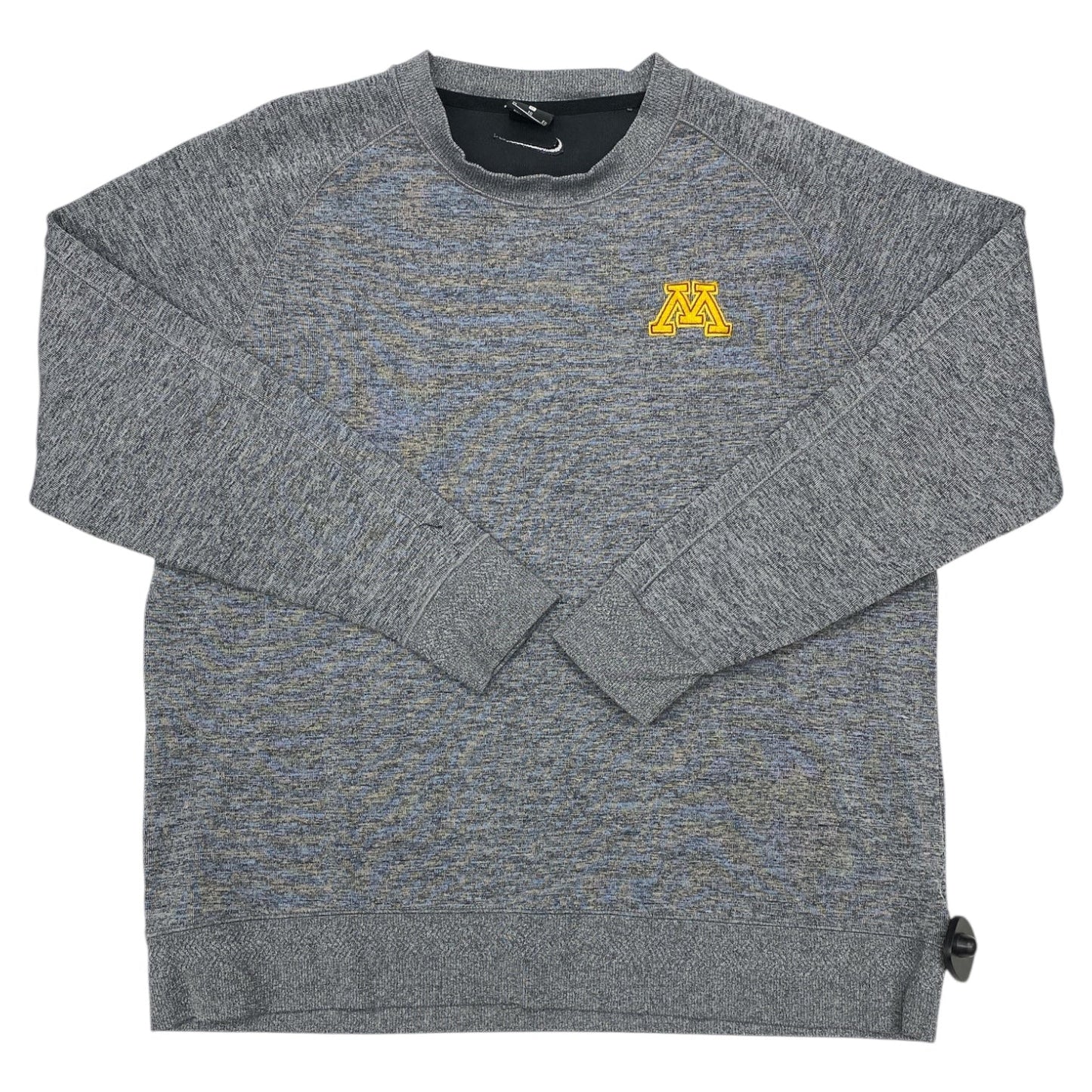 Athletic Sweatshirt Crewneck By Nike Apparel In Grey, Size:Xl