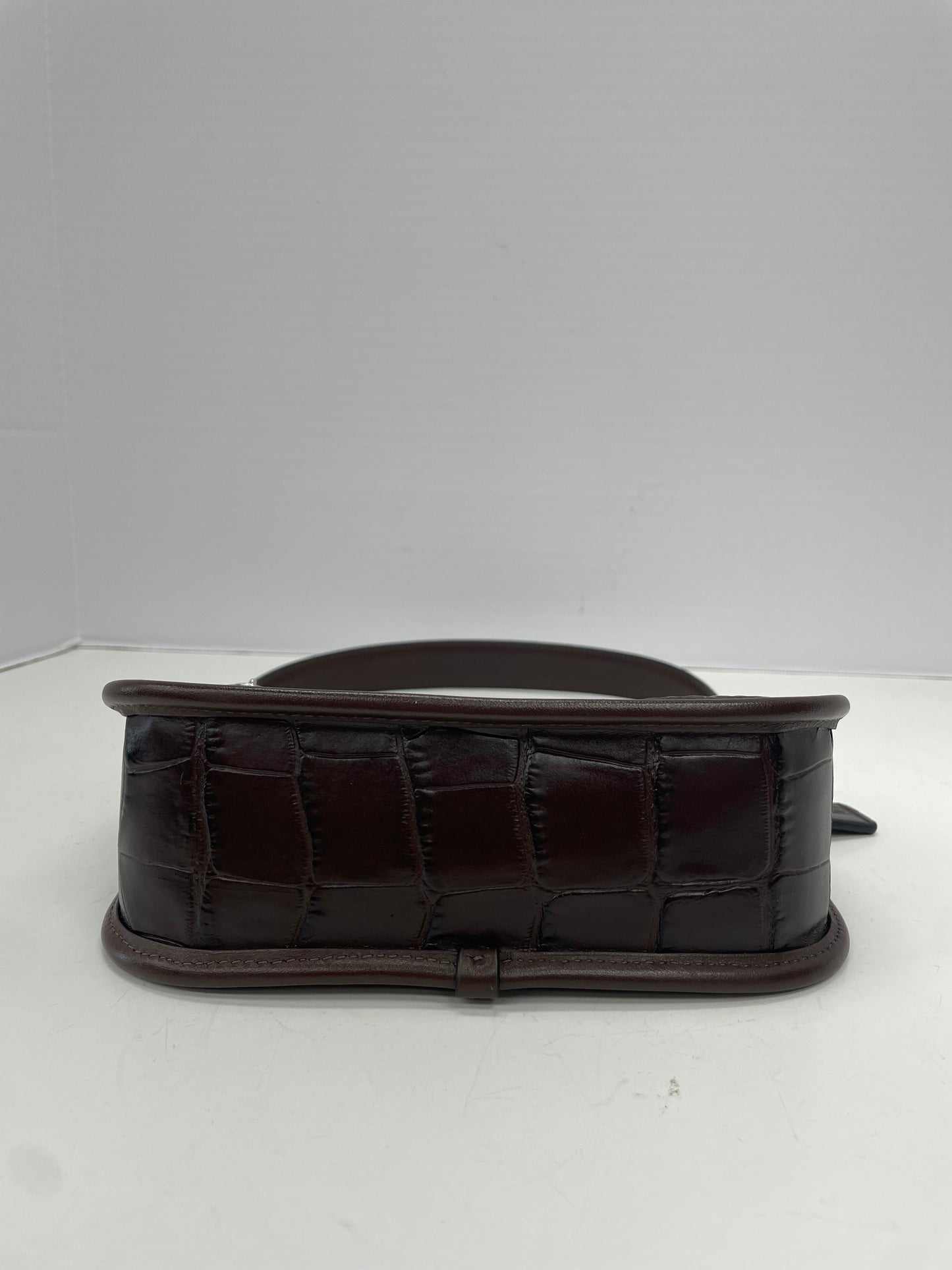 Handbag Designer By Coach In Brown, Size:Small