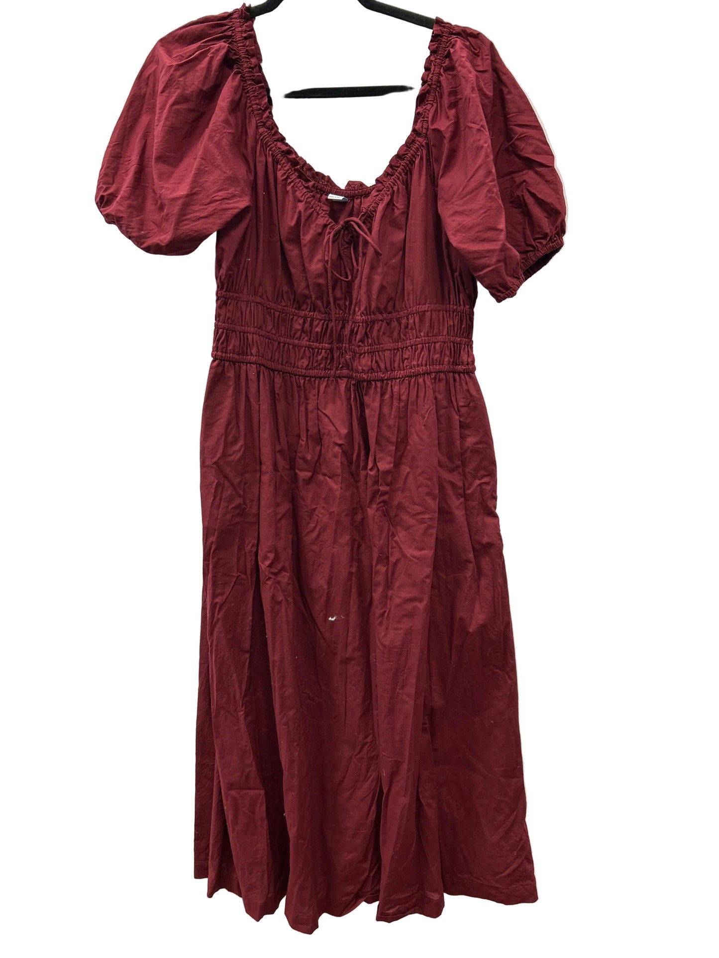 Dress Casual Maxi By Old Navy In Red, Size:L