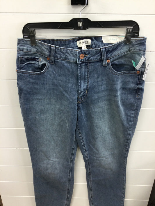 Jeans Boot Cut By Maurices In Blue Denim, Size:12P