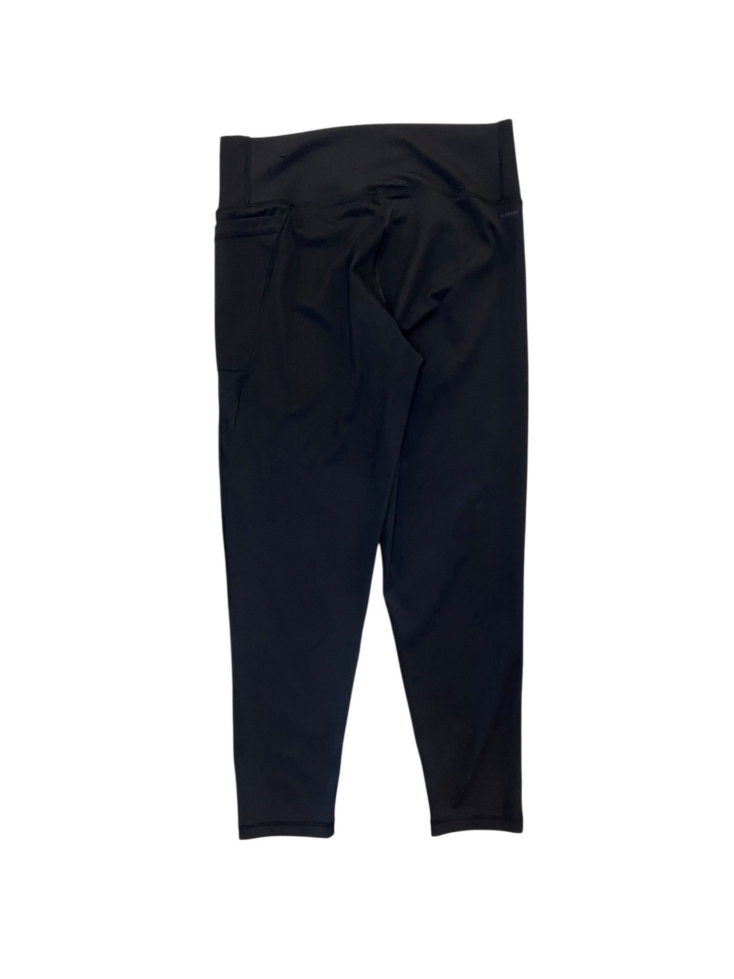 Athletic Leggings By Adidas In Black, Size:Xl