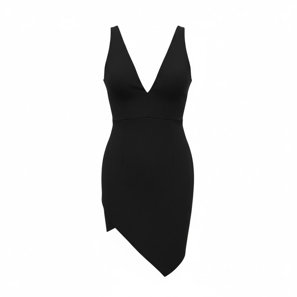 Designer Dress Work By NBD In Black, Size: S