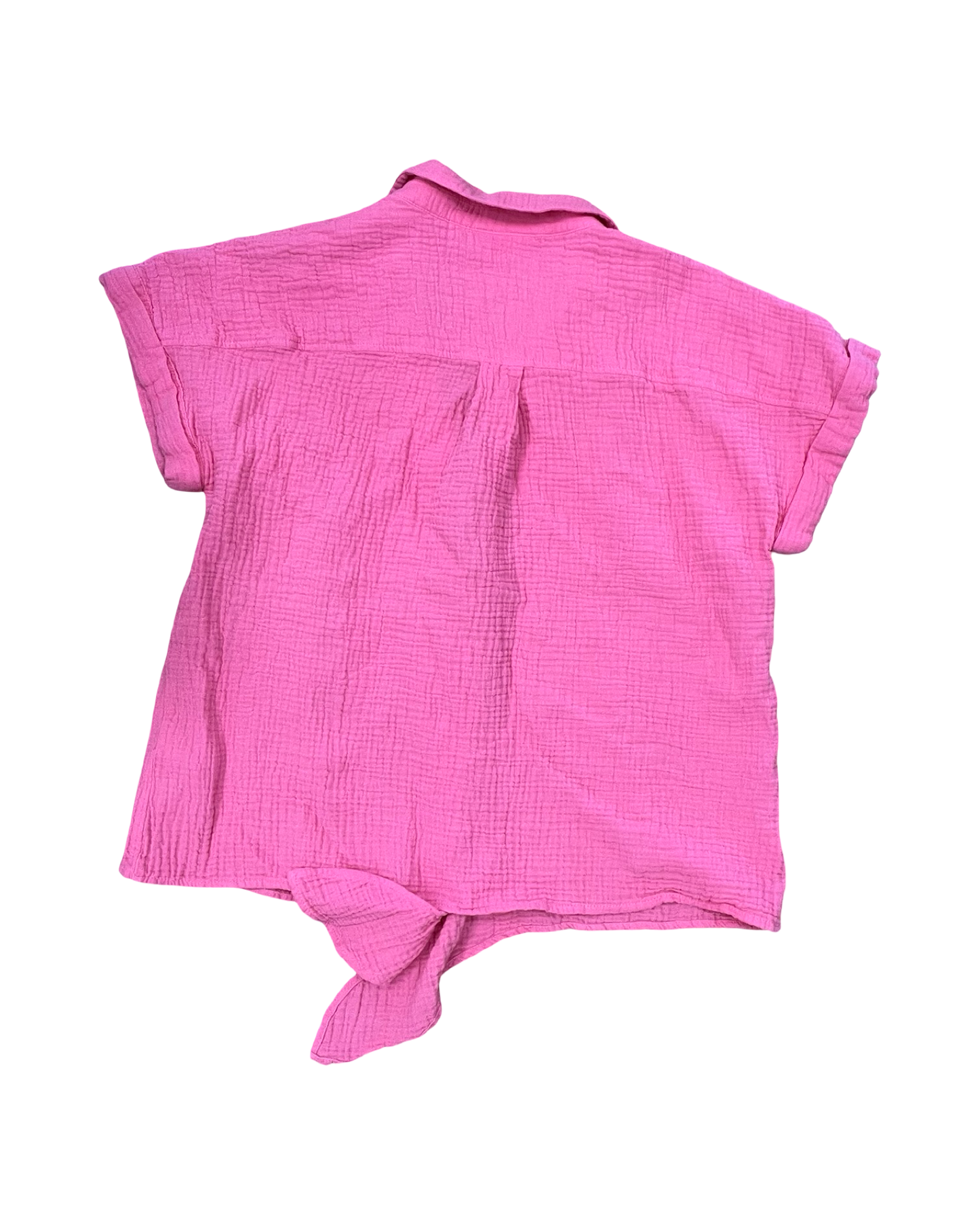 Top Ss By Belle By Kim Gravel In Pink, Size:L