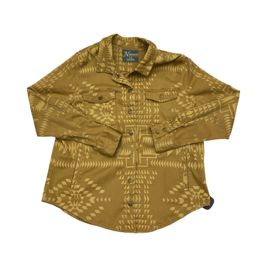 Jacket Other By Natural Reflections In Yellow, Size:L