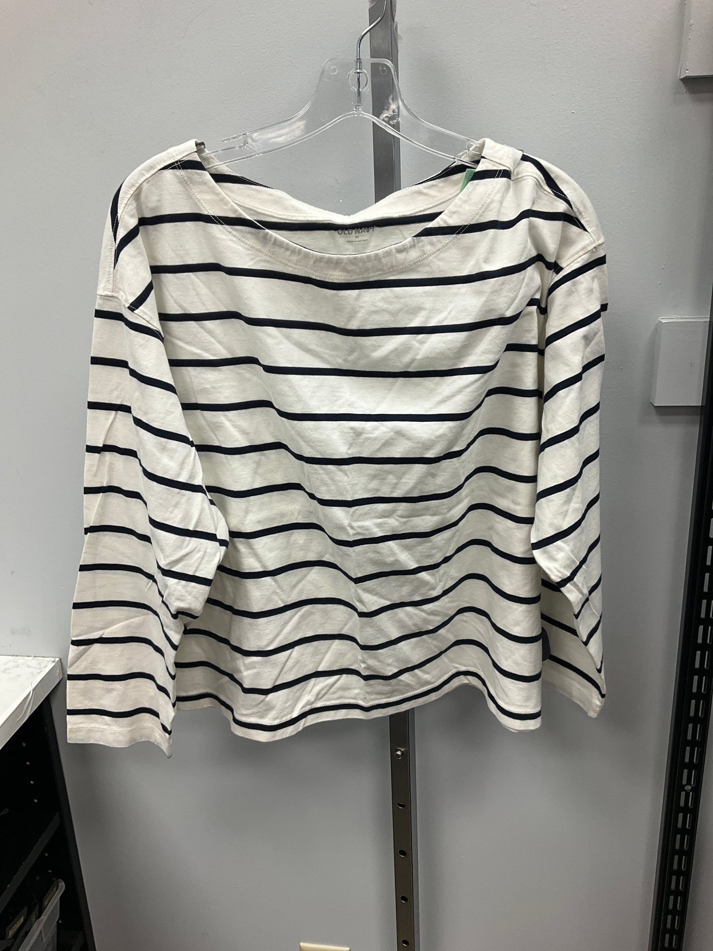 Top Ls By Old Navy In Striped Pattern, Size:Xl