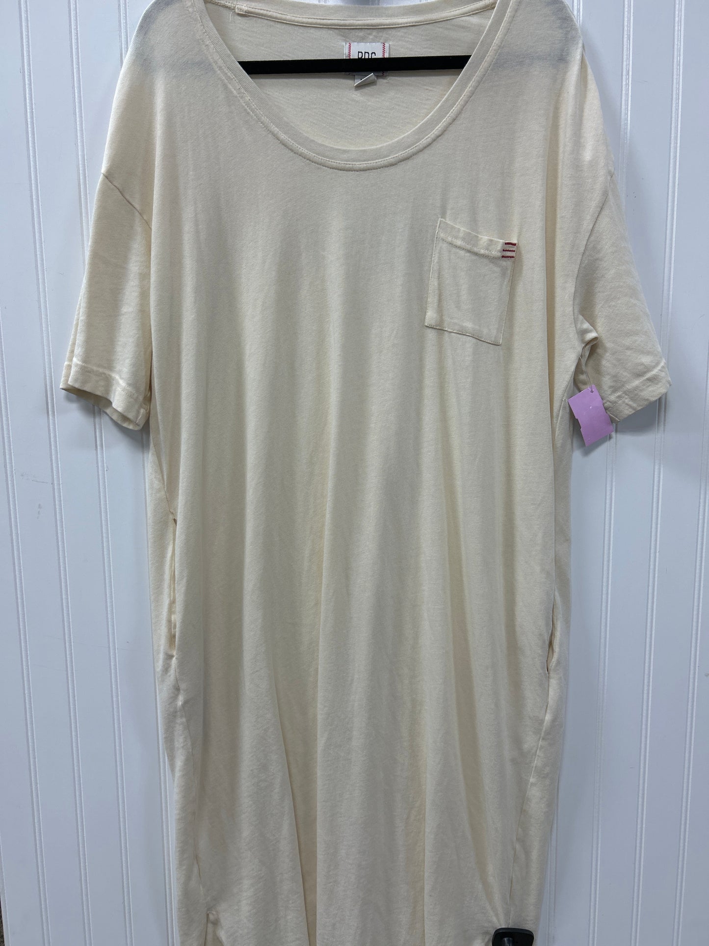Dress Casual Maxi By Bdg In Cream, Size:M