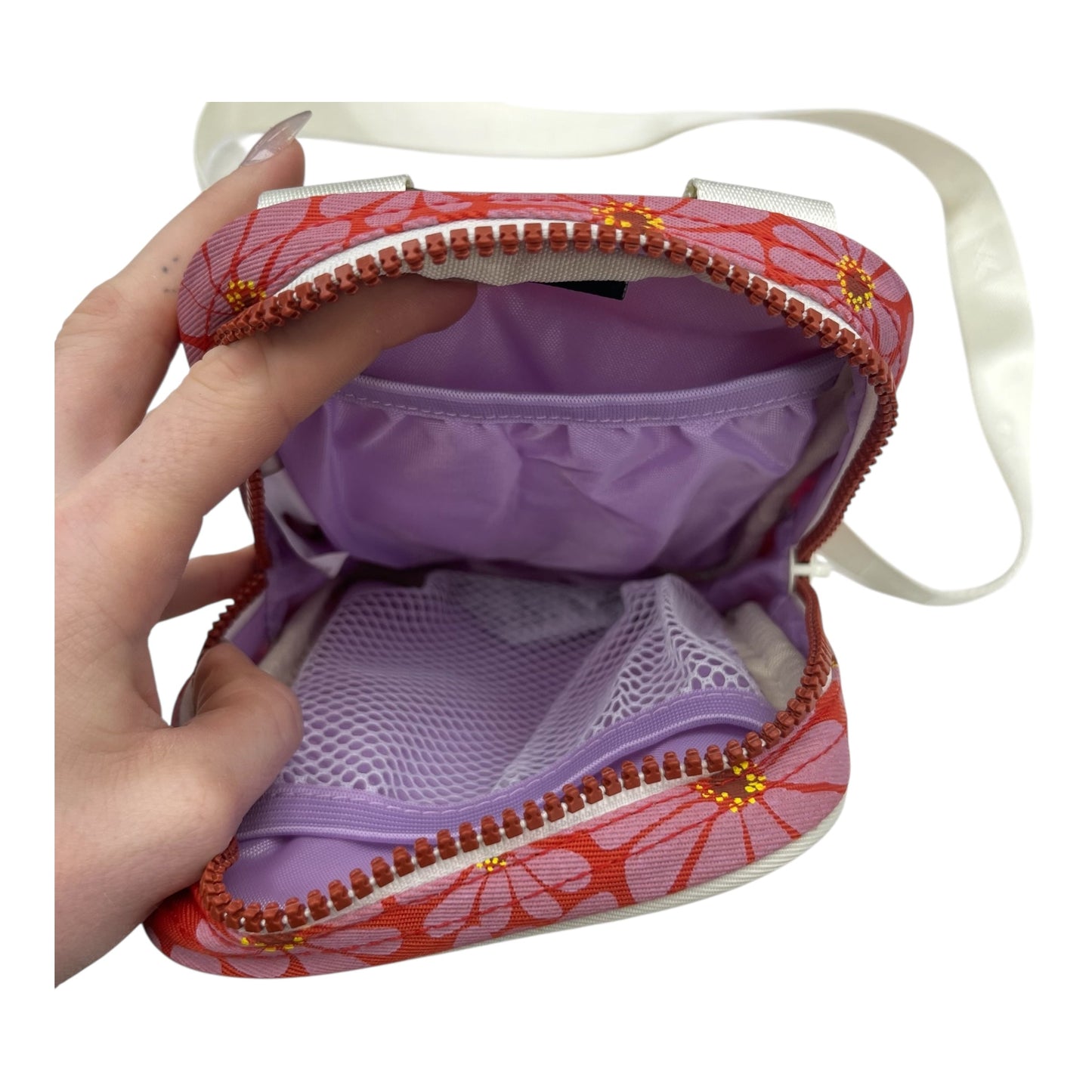 Crossbody By Clothes Mentor In Floral Print, Size:Small