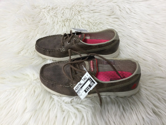 Shoes Flats By Skechers In Brown, Size:8
