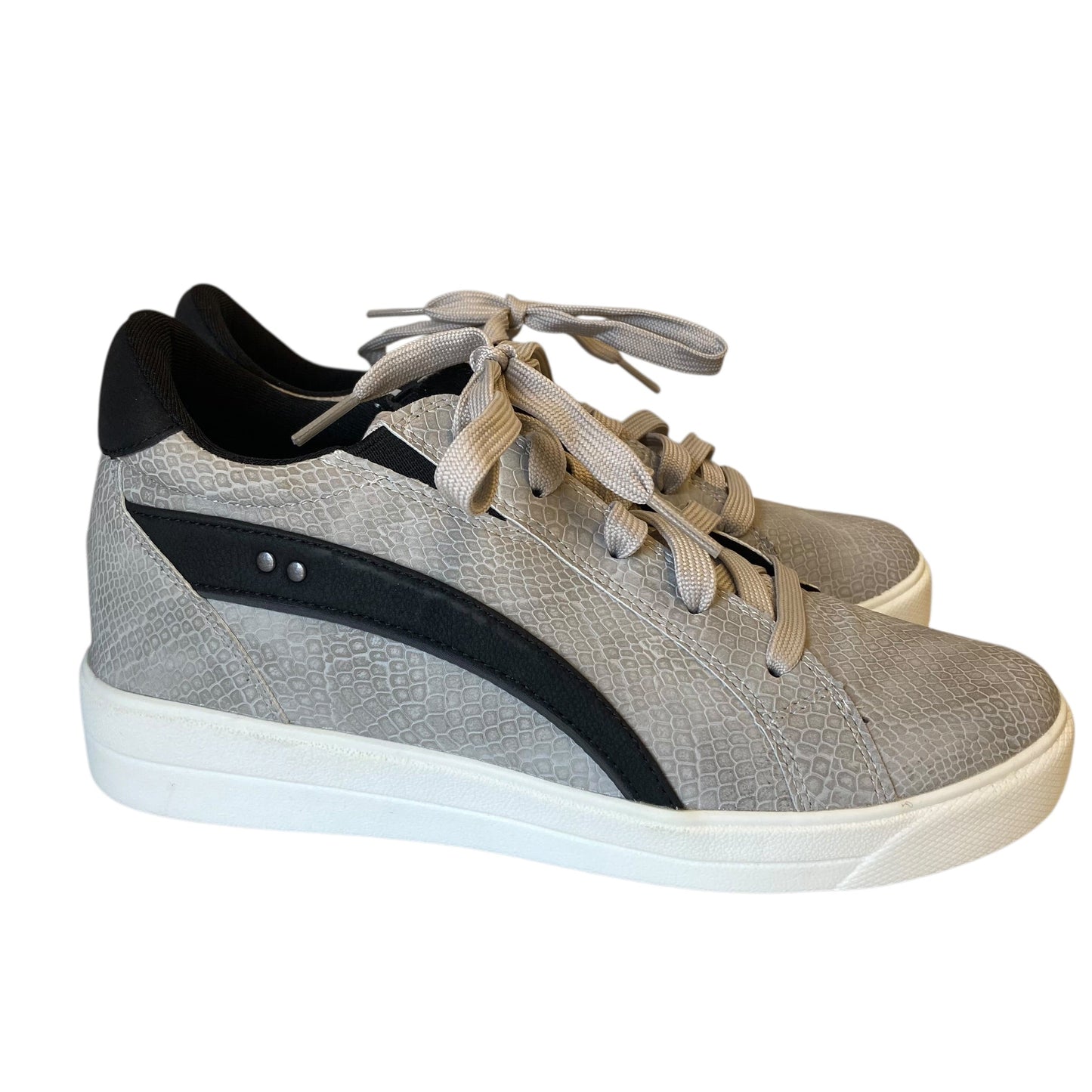 Shoes Sneakers By Ryka In Black & Grey, Size:8