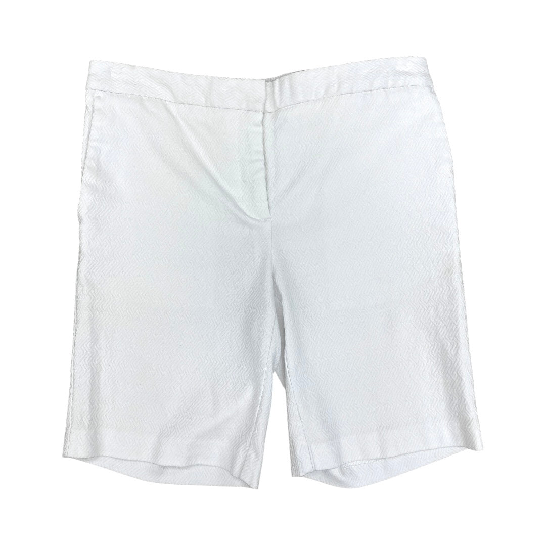Shorts By Mario Serrani In White, Size:4