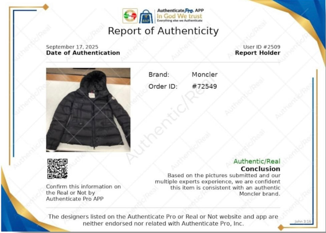 Betula Giubotto Goose Down Puffer Jacket Luxury Designer By Moncler In Black, Size: 0