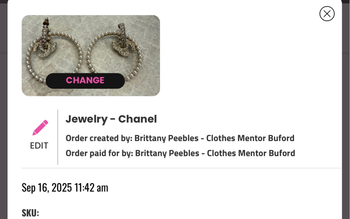 Earrings Luxury Designer By Chanel