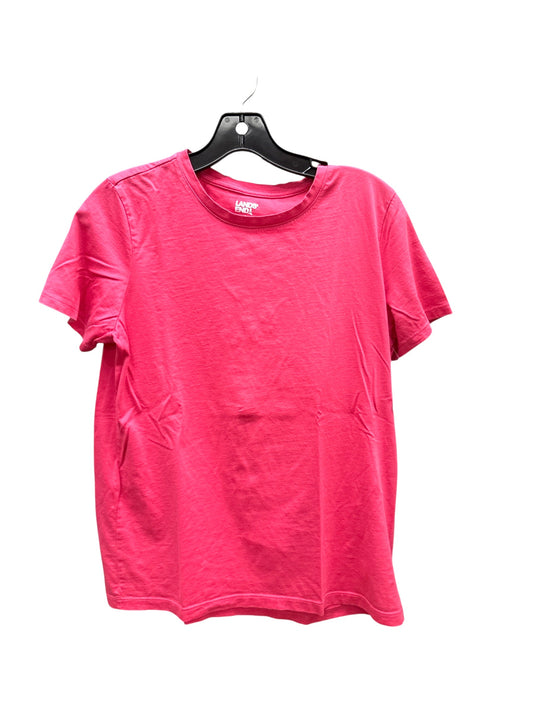TOP SS BASIC by LANDS END In PINK, Size: S