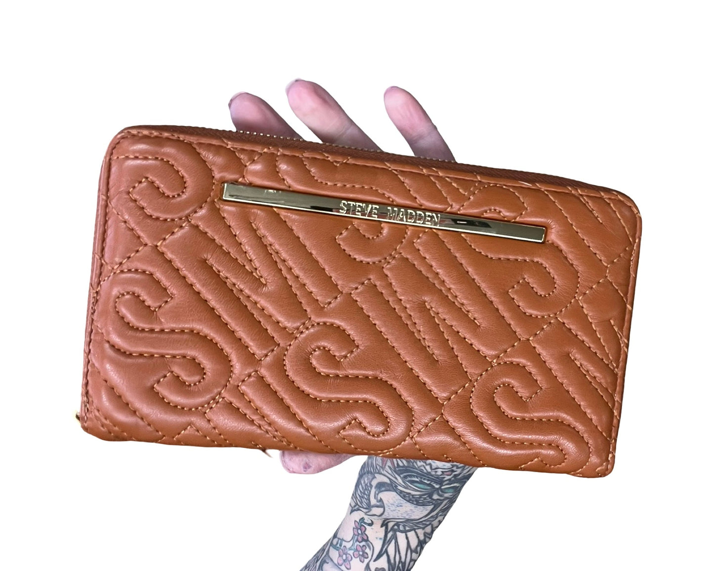 Wristlet By Steve Madden In Orange, Size:Medium